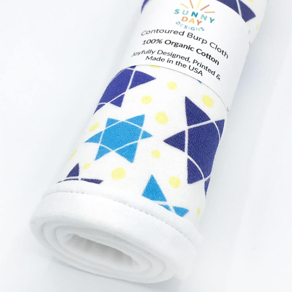 Star of David Burp Cloth - Organic Cotton & Organic Maple、mySite、topwebapps