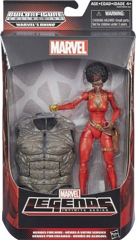 Marvel Legend Series Misty Knight - Rhino、mySite、hgirdovlk