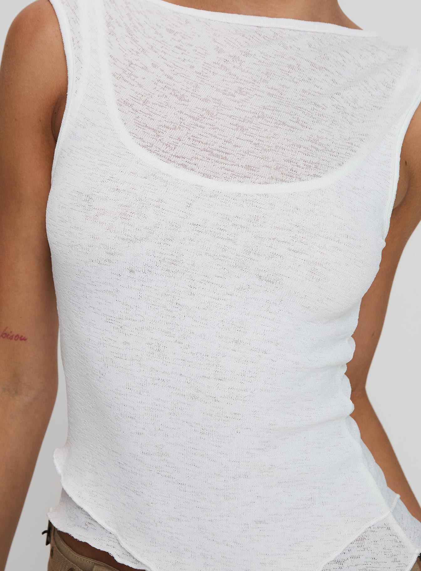 Lefort Tank Top White、mySite、solidvoid