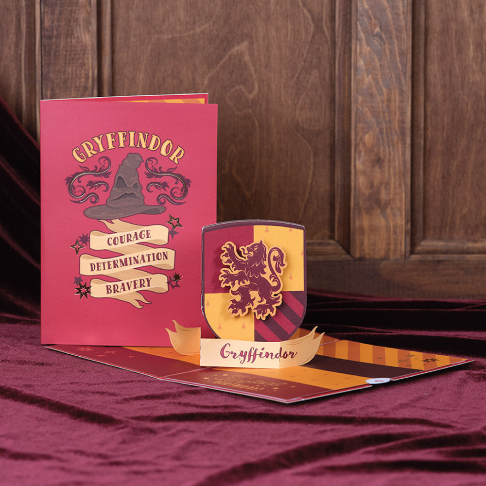 Harry Potter™ Gryffindor™ Birthday Pop-Up Card、mySite、solidvoid