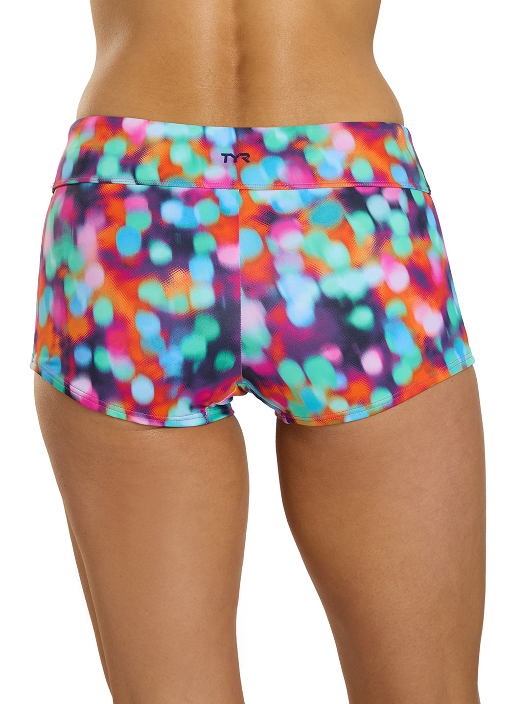 TYR Women's Daystar Della Boyshort Bikini Bottom、mySite、noshort