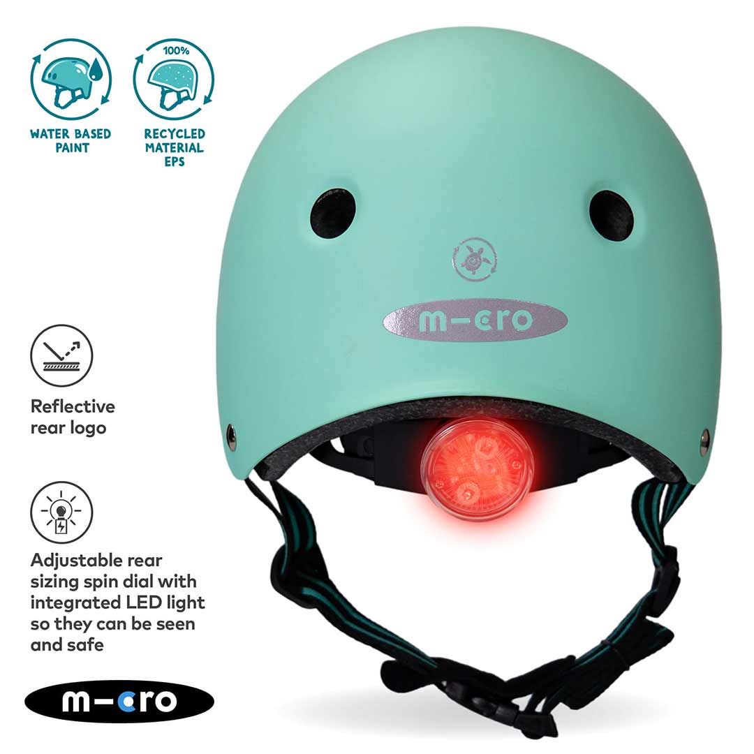  Micro Scooters Eco Matt Helmet - Mint、mySite、merchandisen