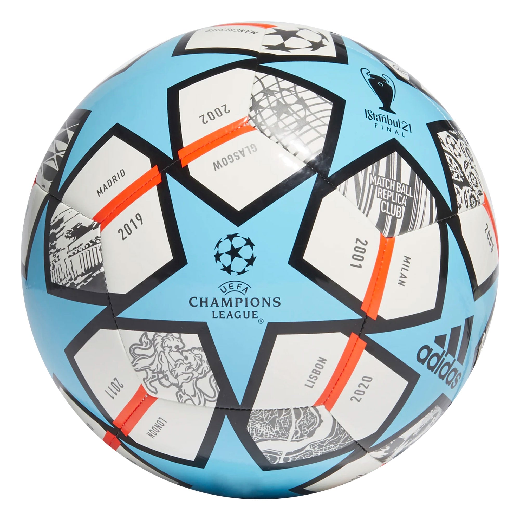 adidas Finale 21 20th Anniversary UCL Club Ball White/Blue、mySite、bottomscart