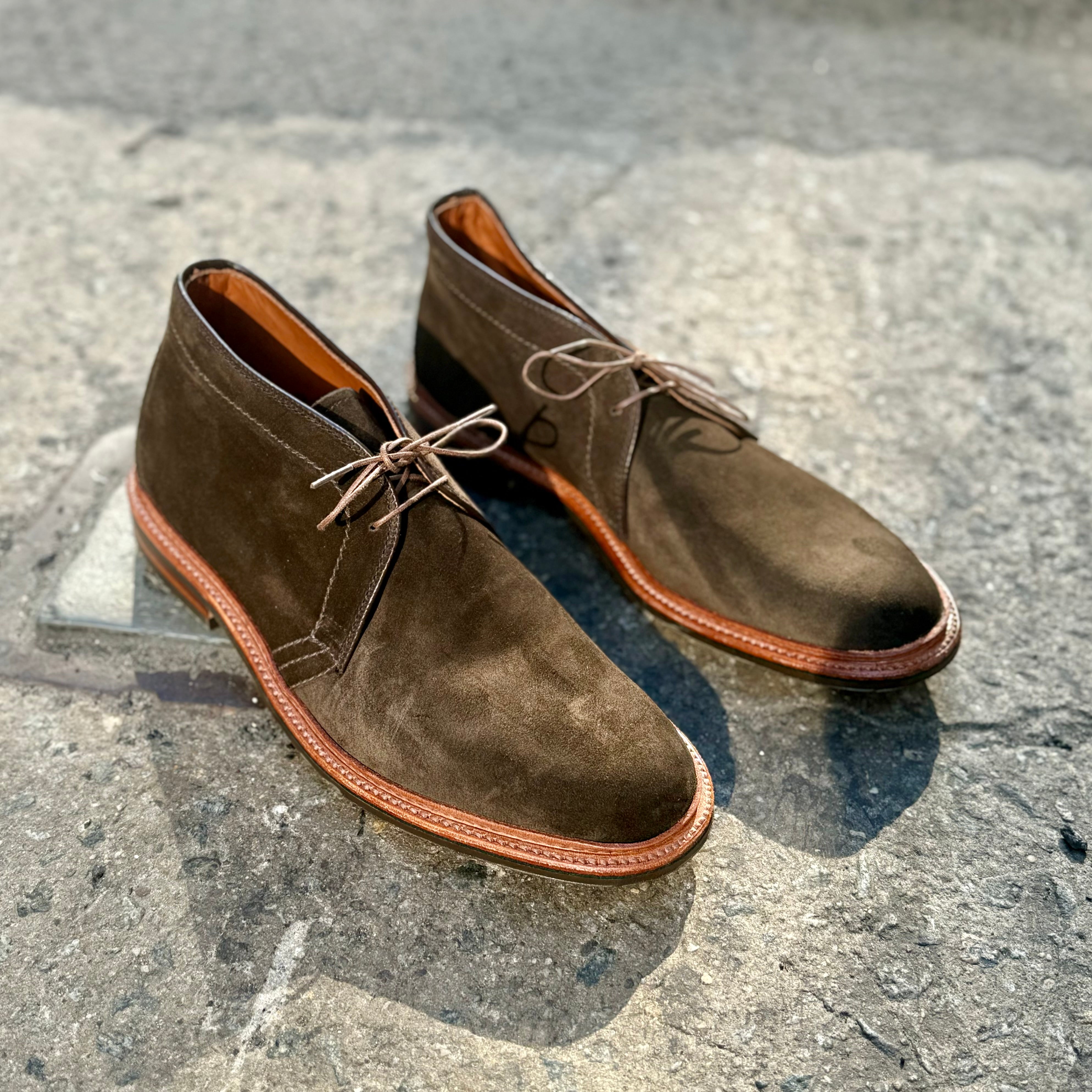  D1712L - Chukka Boot with L3 Sole in Loden Suede、mySite、preschool7hills