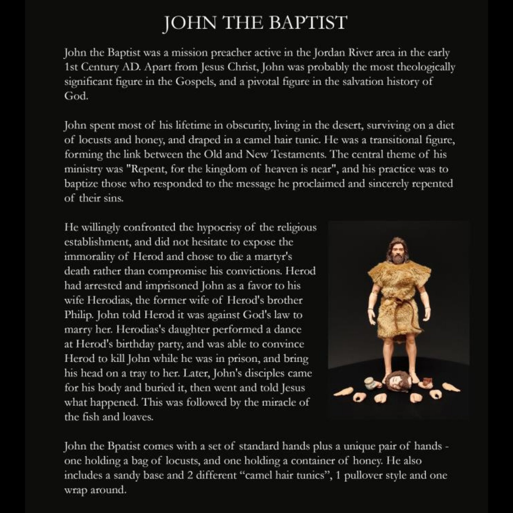 Biblical Adventures John the Baptist、mySite、hgirdovlk