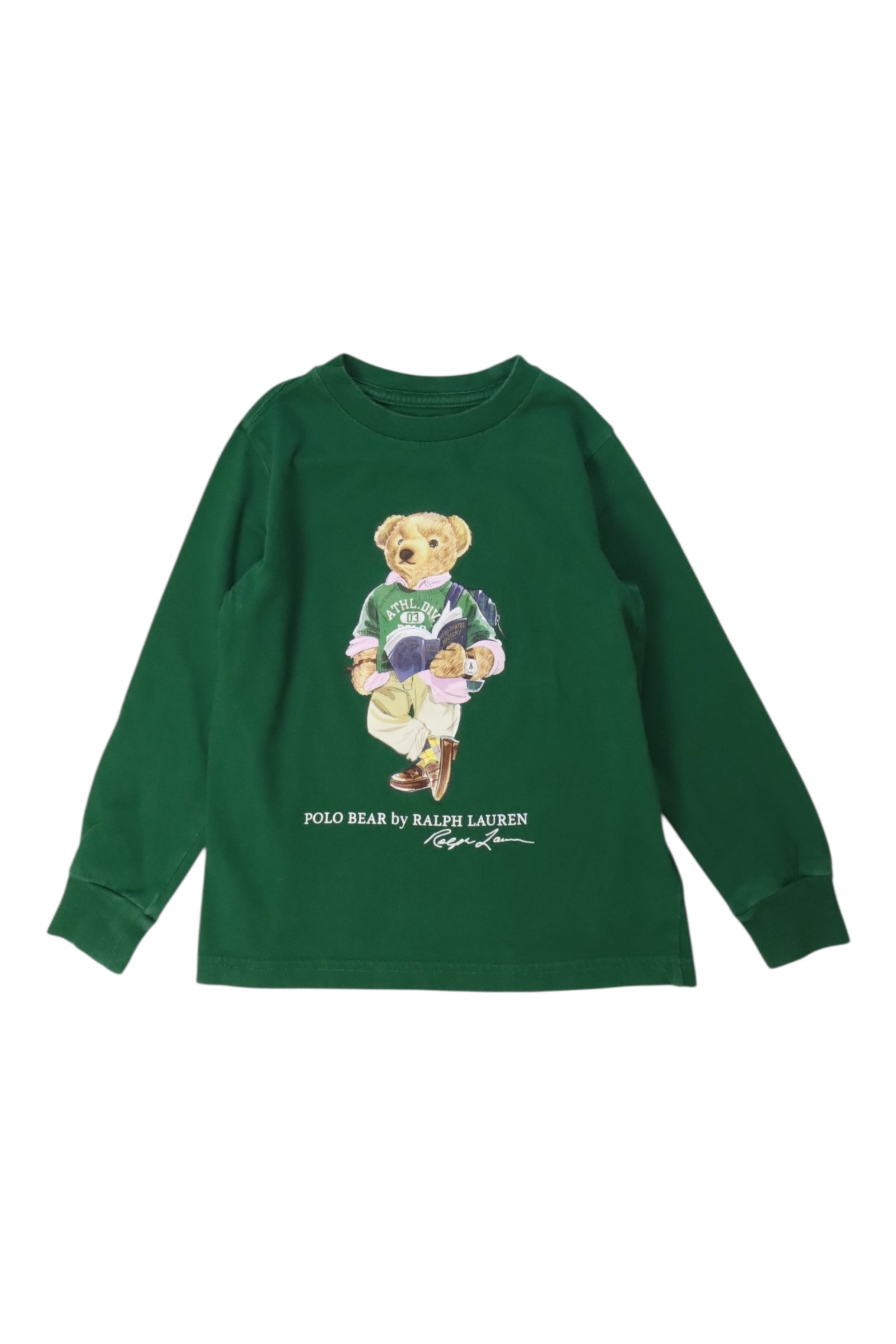 Polo Ralph Lauren Bear Crewneck Sweatshirt - Size 4T、mySite、g9winljtr