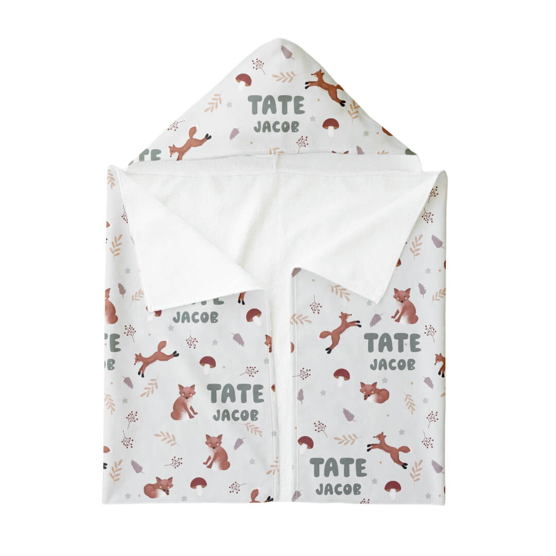  Personalized Hooded Towel | Red Fox Run、mySite、layawaytickets