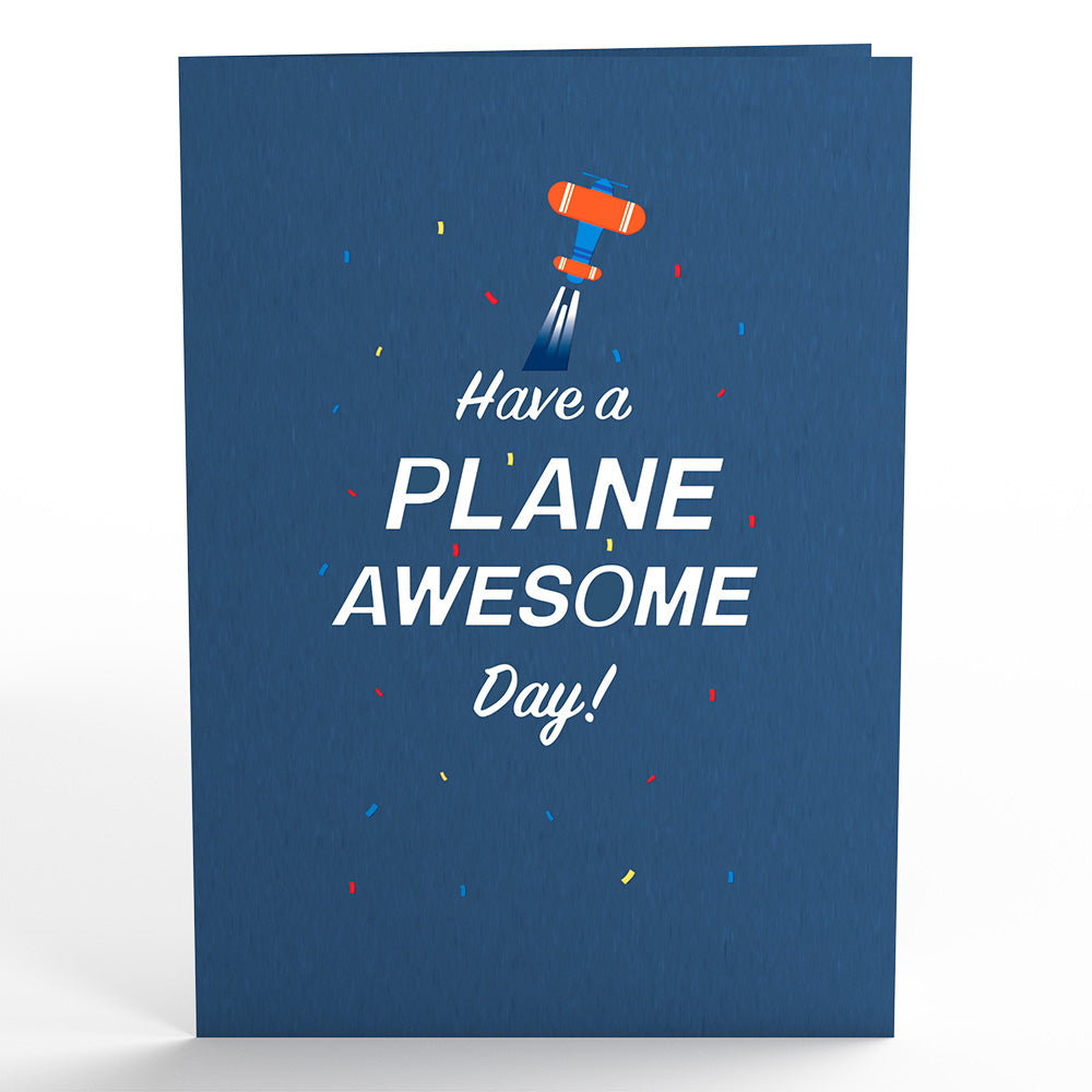 Happy Birthday Plane Pop-Up Card、mySite、solidvoid