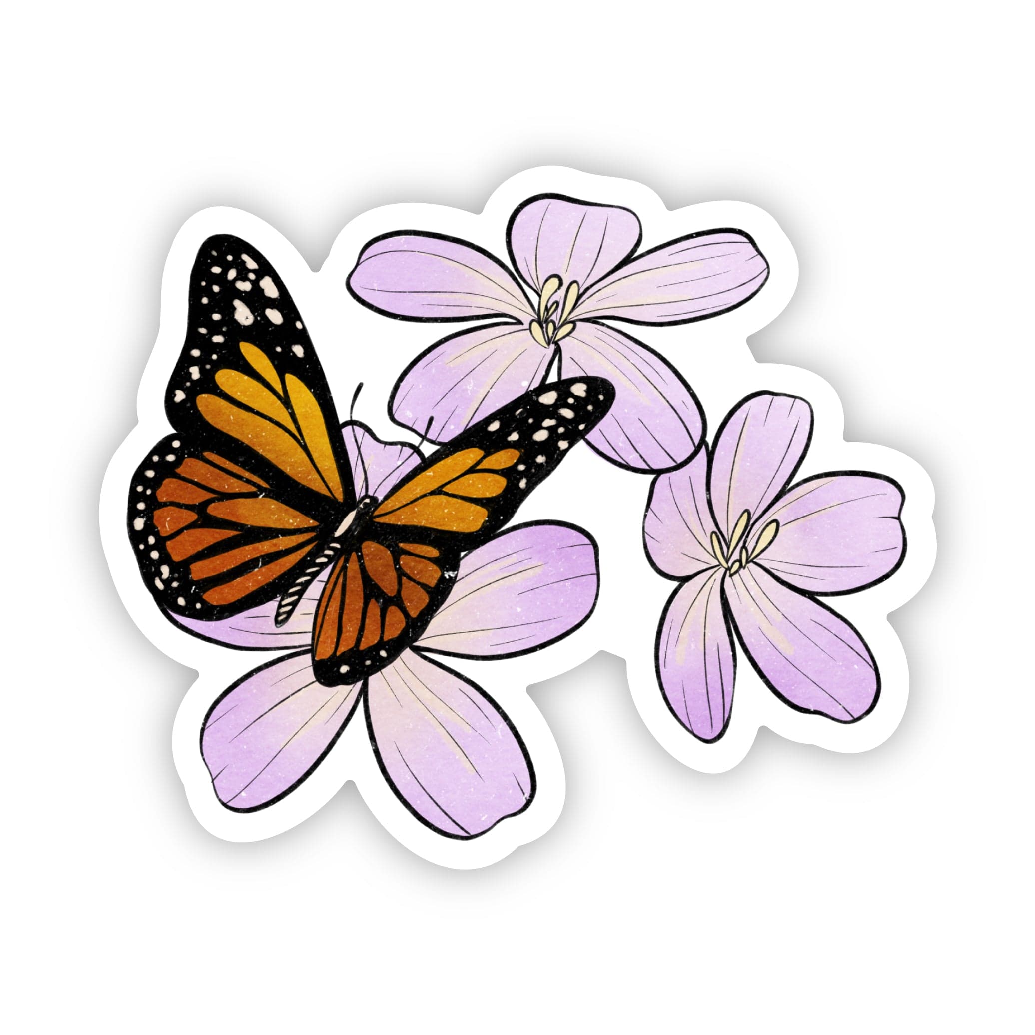  Butterflies Flower Great Smoky Mountains Sticker、mySite、ghnorth