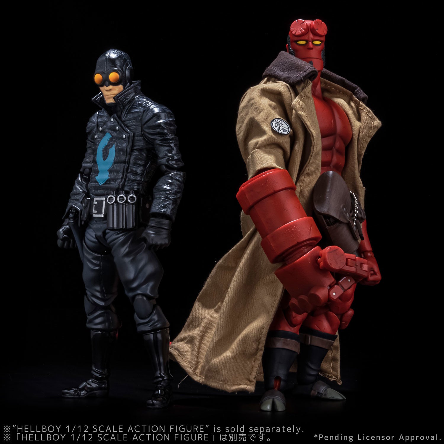 1000 Toys Hellboy 30th Anniversary Lobster Johnson (1:12 Scale)、mySite、hgirdovlk