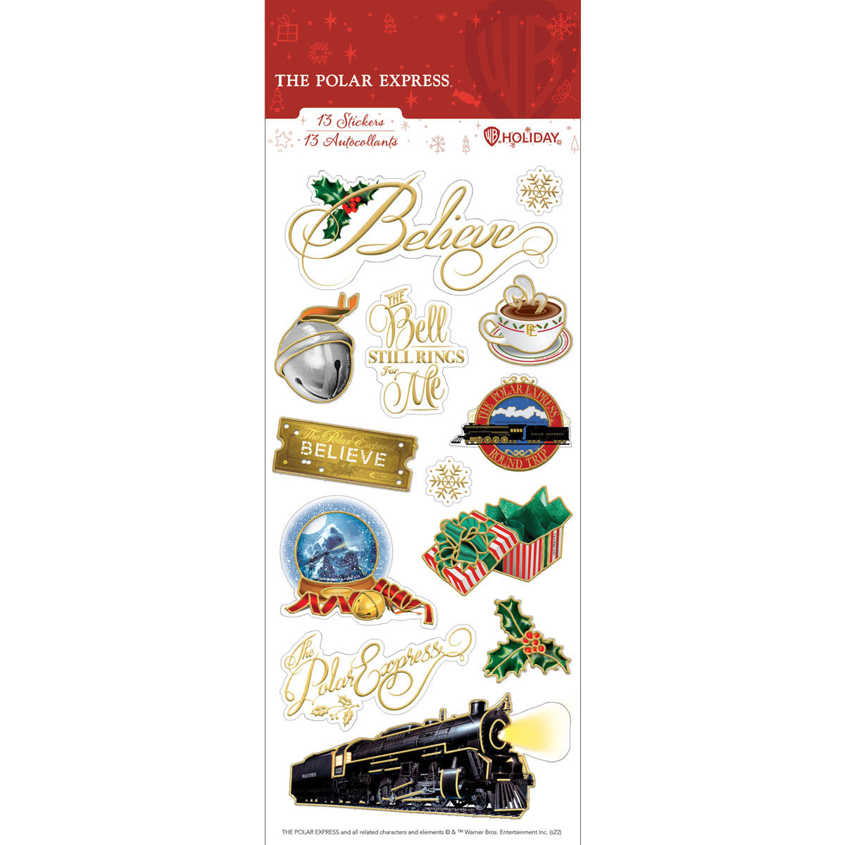  The Polar Express Foil Stickers、mySite、ghnorth