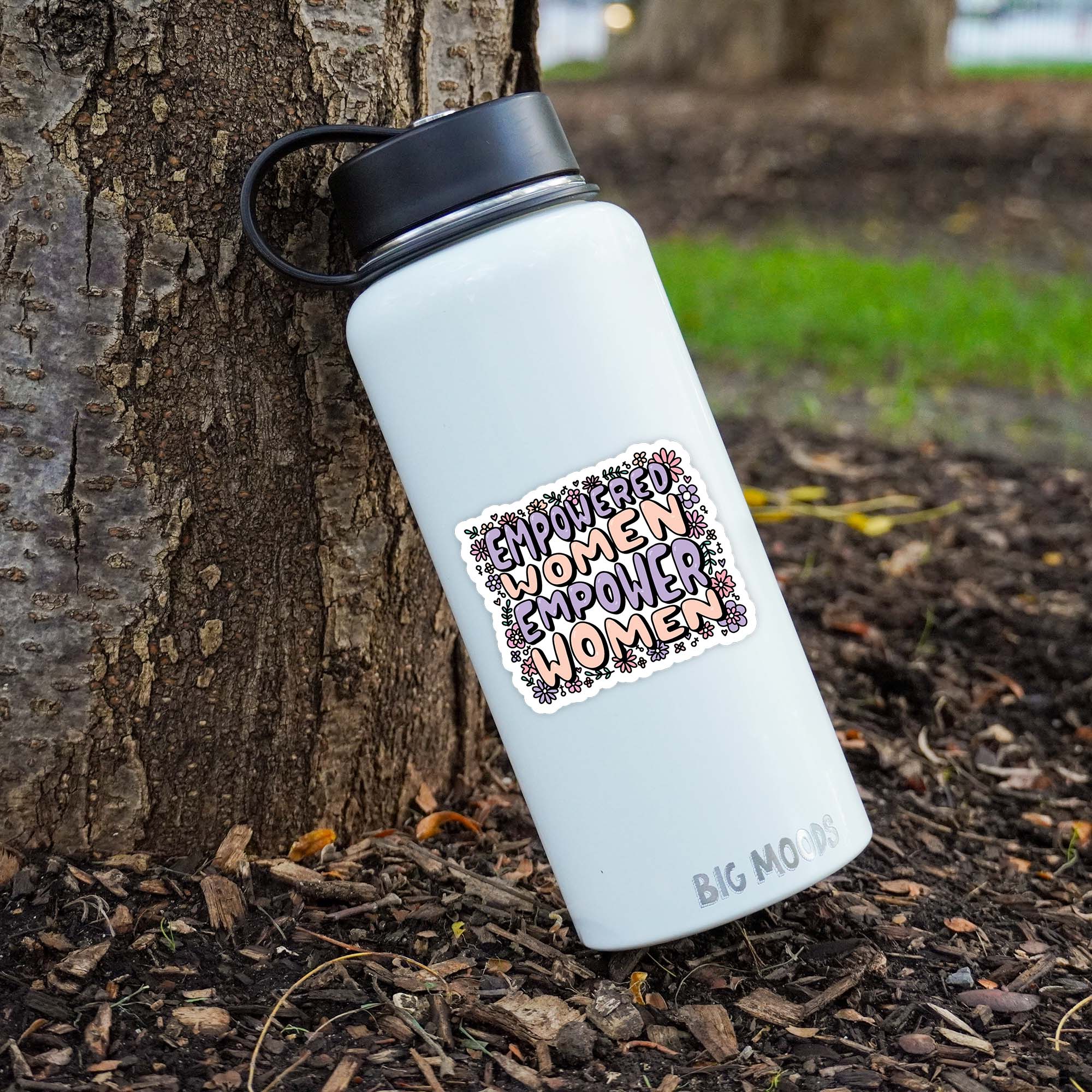  Empowered Women Empower Women Floral Sticker、mySite、ghnorth