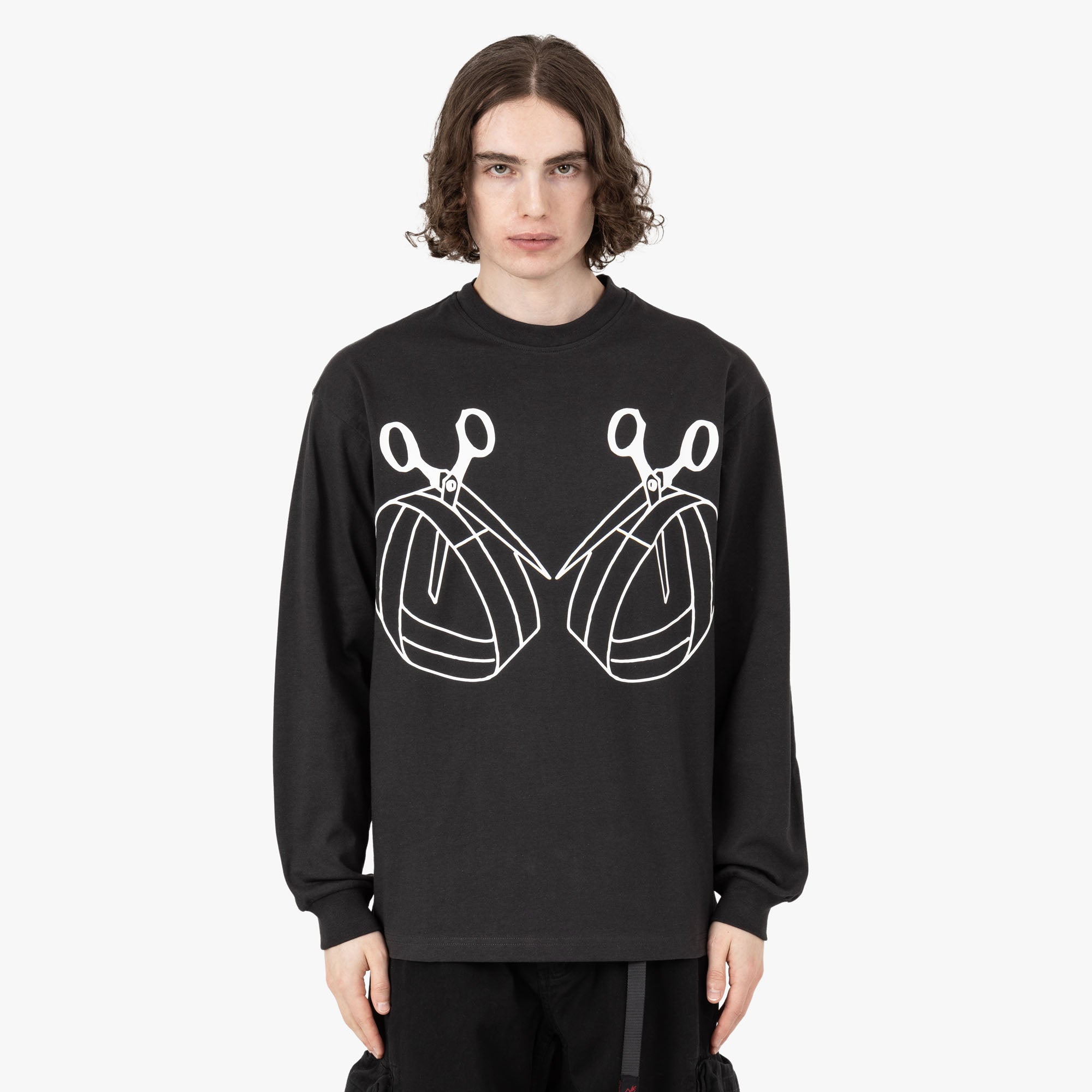  The Trilogy Tapes Mobius Band Longsleeve / Black、mySite、merchandisen