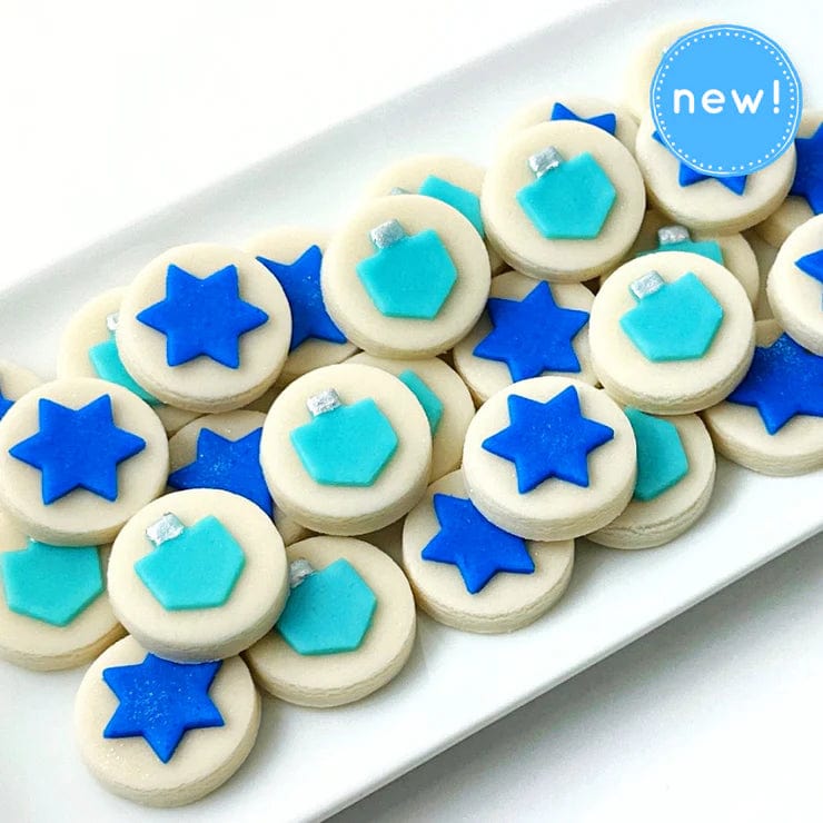 Hanukkah Dreidel and Star Marzipan Candy Bites、mySite、topwebapps