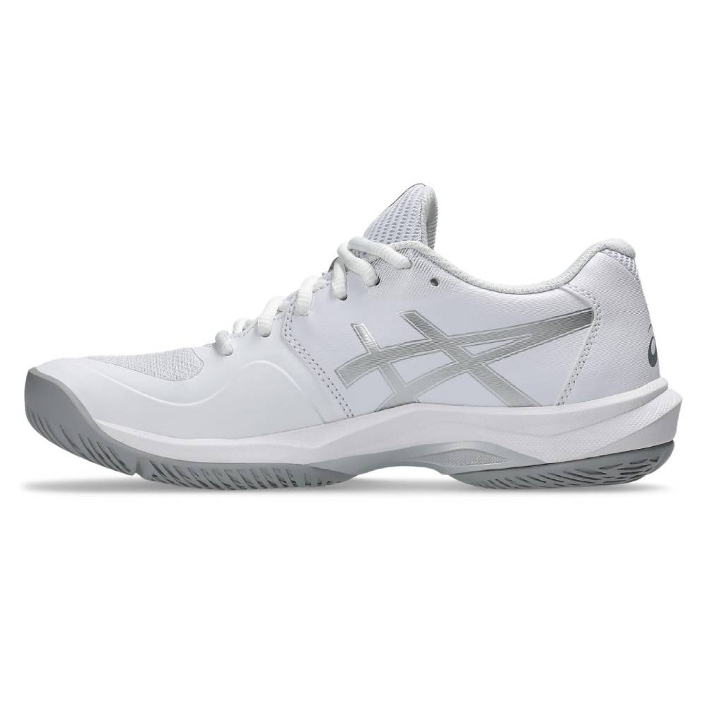 Asics Game FF Women's Tennis Shoe (White/Pure Silver)
