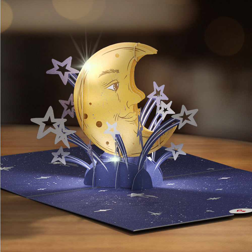 Whimsical Love Light-Up Pop-Up Card 3-Pack、mySite、solidvoid