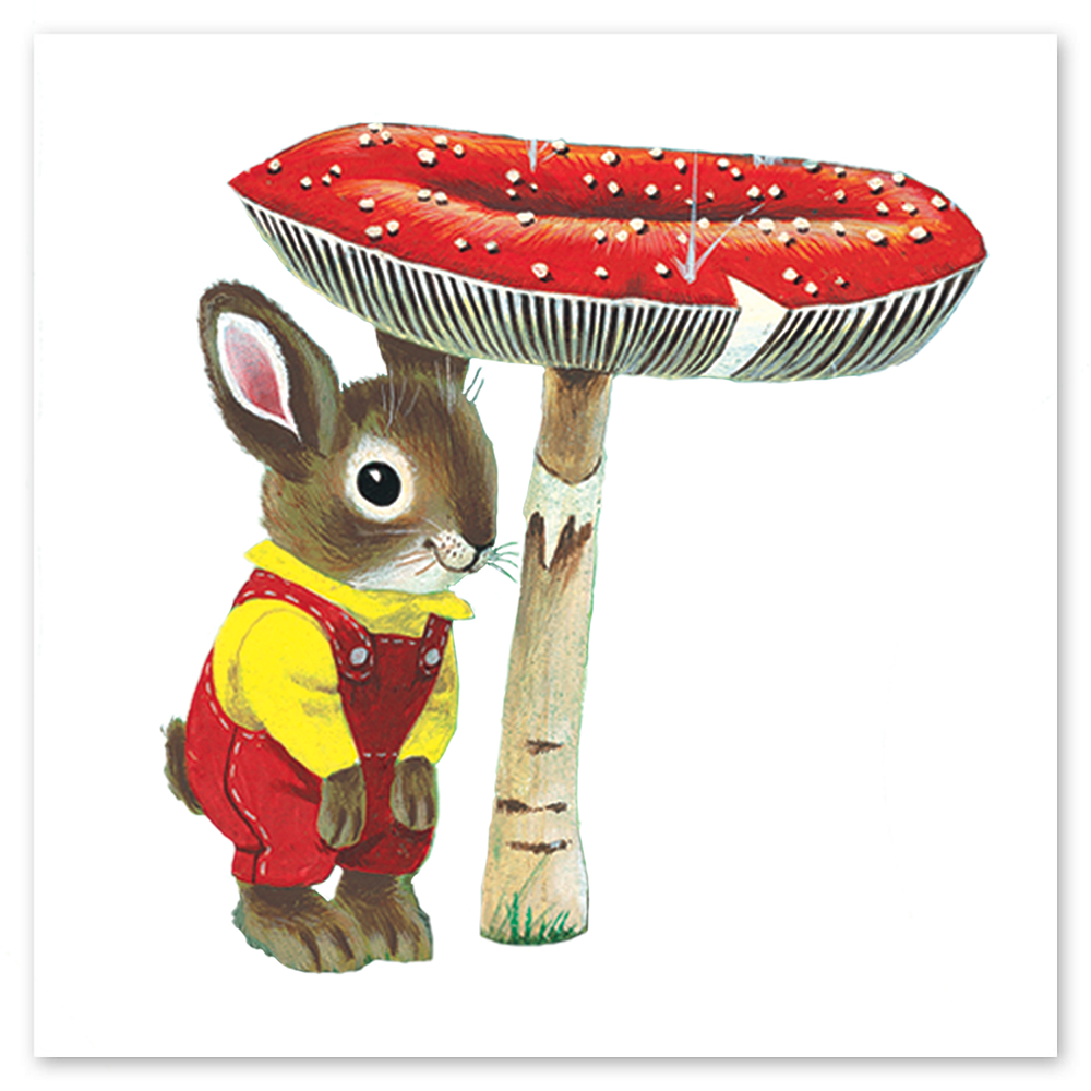 Toadstool Bunny Tattly Temporary Tattoos by Richard Scarry、mySite、ghnorth
