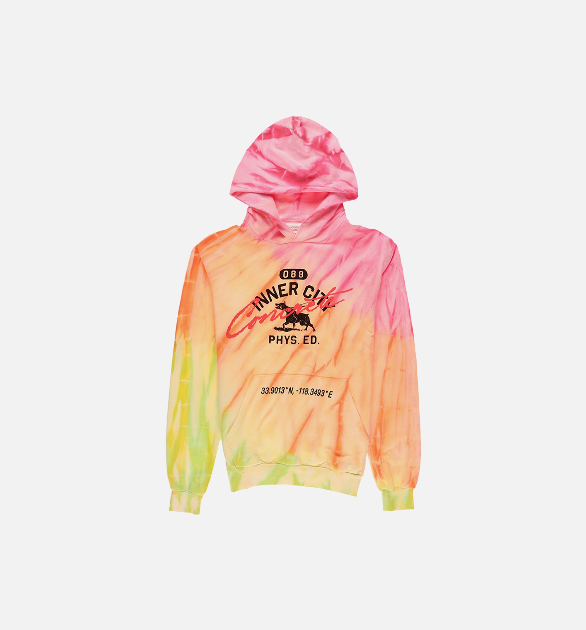 Mascot Sunset Mens Pullover Hoodie - White、mySite、dreamappss