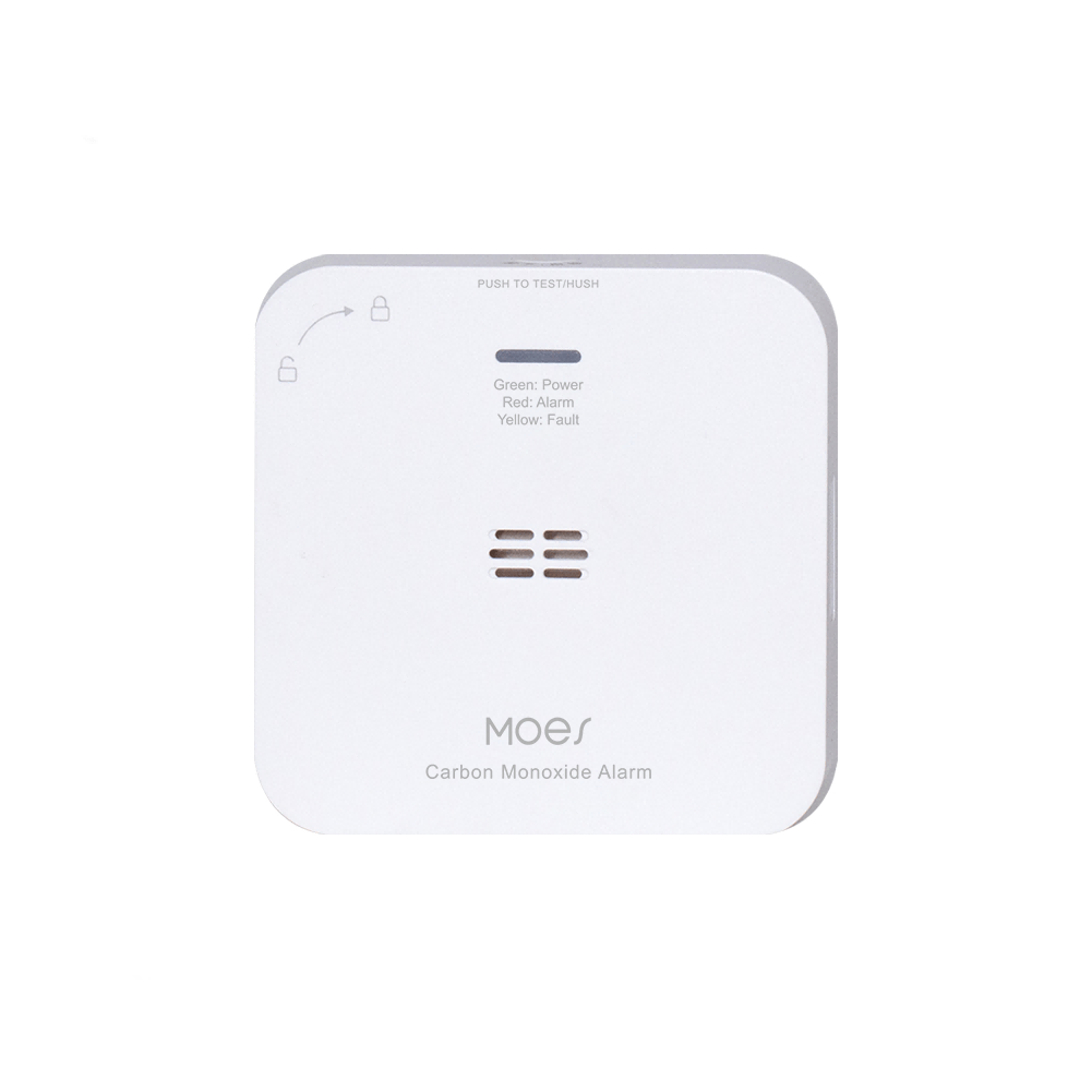 ZigBee CO Detector Alarm Wireless Gas Leak Carbon Monoxide Sensor、mySite、fannypackpong