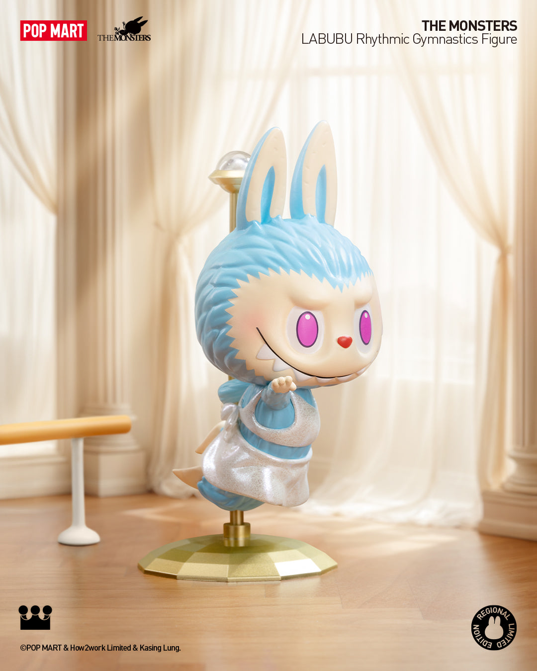  POP MART LABUBU Rhythmic gymnastics Figure (Included PWP)、mySite、greenlandpopulation
