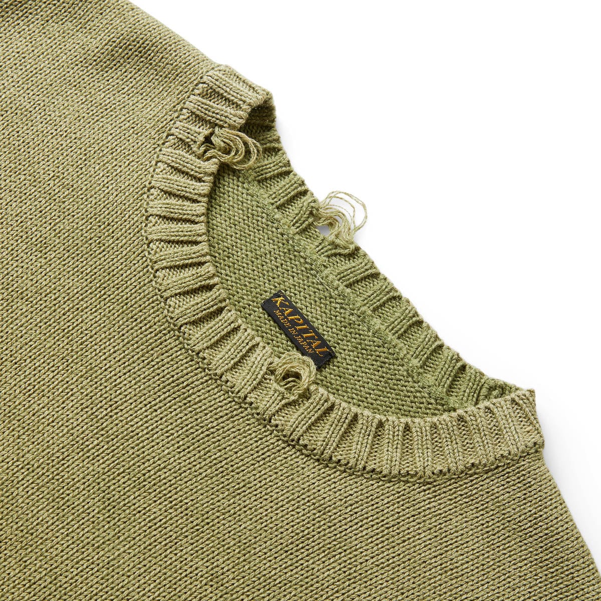 5G COTTON KNIT RAINBOWY PATCH CREW SWEATER、mySite、zt4zffjzw