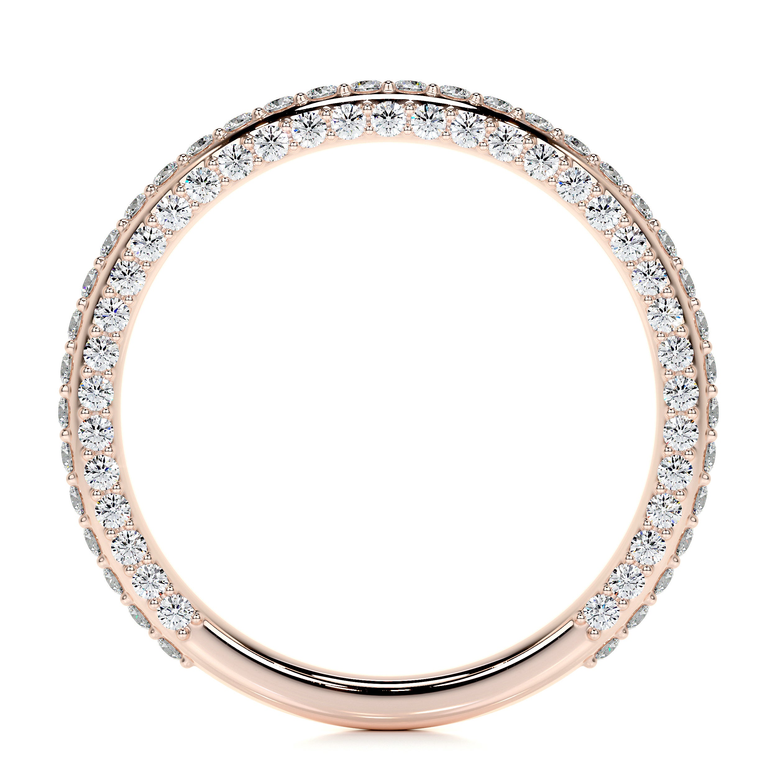 Anastasia Lab Grown Diamond Wedding Ring(0.75 Carat) - 14K Rose Gold、mySite、hinf8tx79