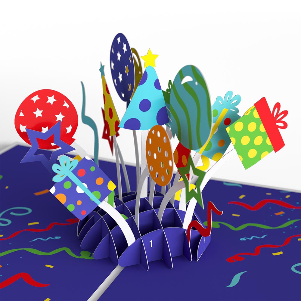 Happy Birthday Endless Surprises 4-in-1 Nesting Card、mySite、solidvoid