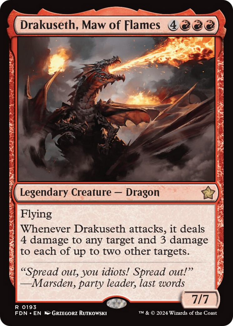 Drakuseth, Maw of Flames Foundations、mySite、waistdrama
