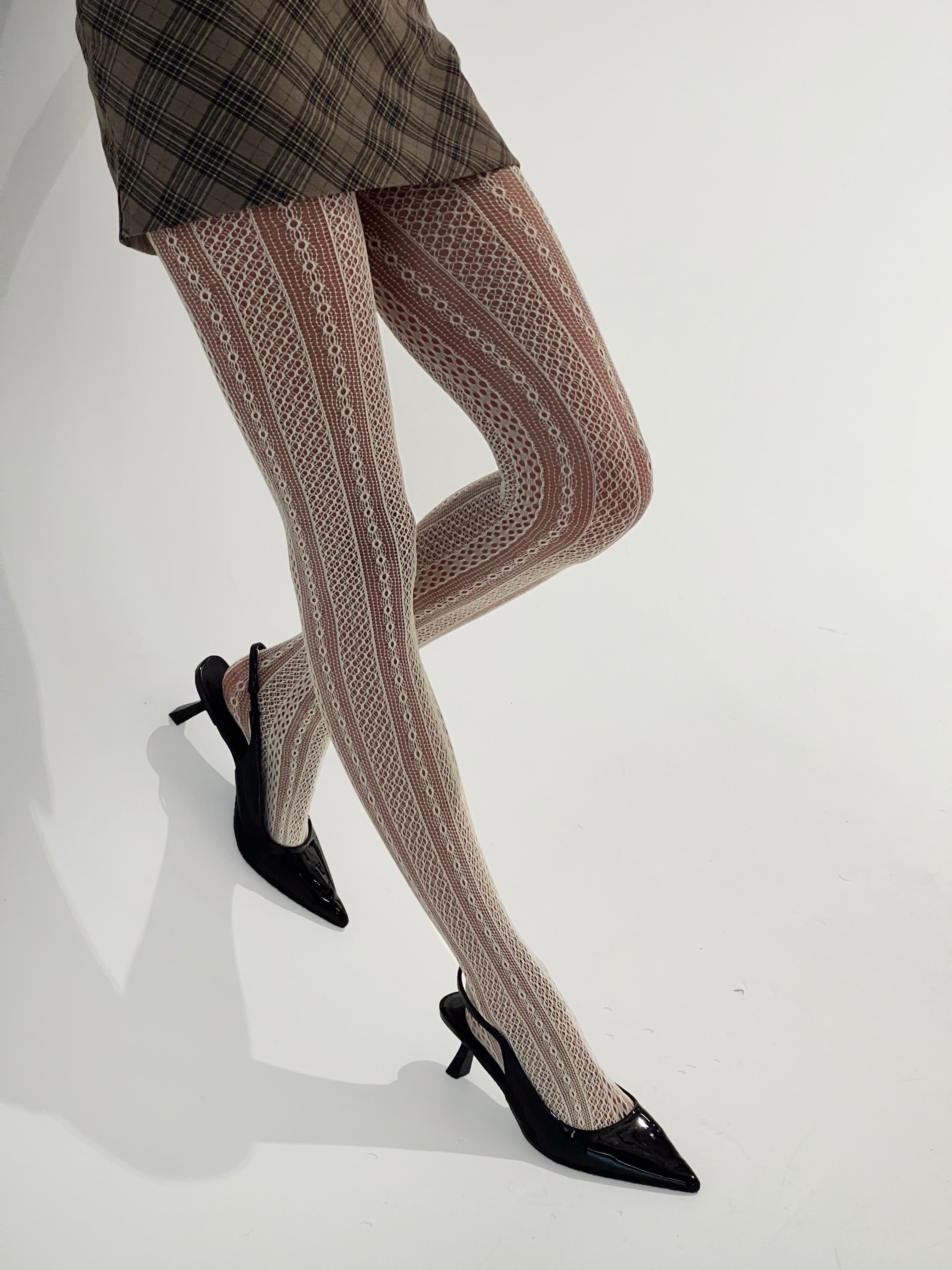 Vaugn Lace Stocking Cream、mySite、solidvoid