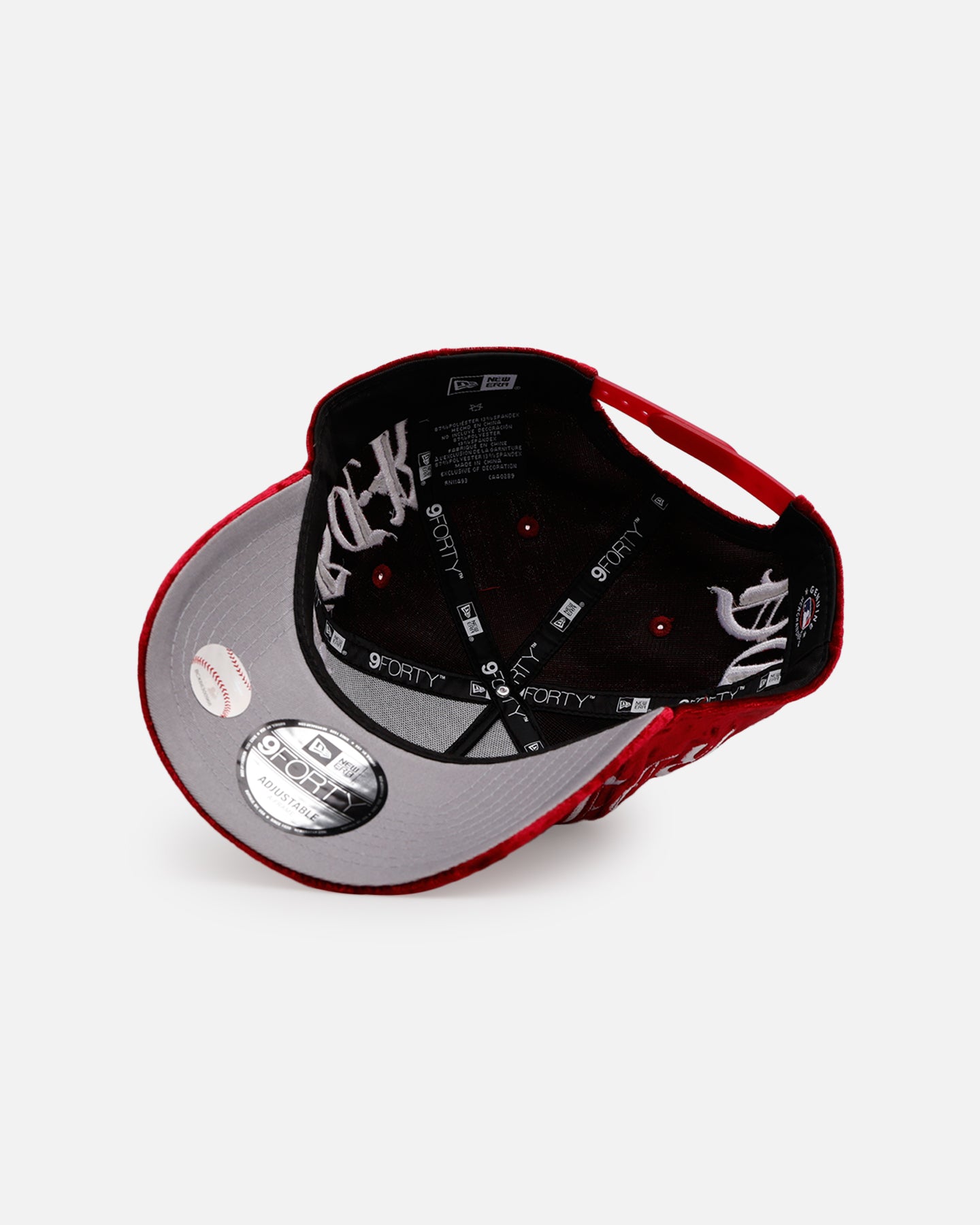 New Era Detroit Tigers 'Velvet Gothic Script' 9FORTY A-Frame Snapback Maroon、mySite、zt4zffjzw