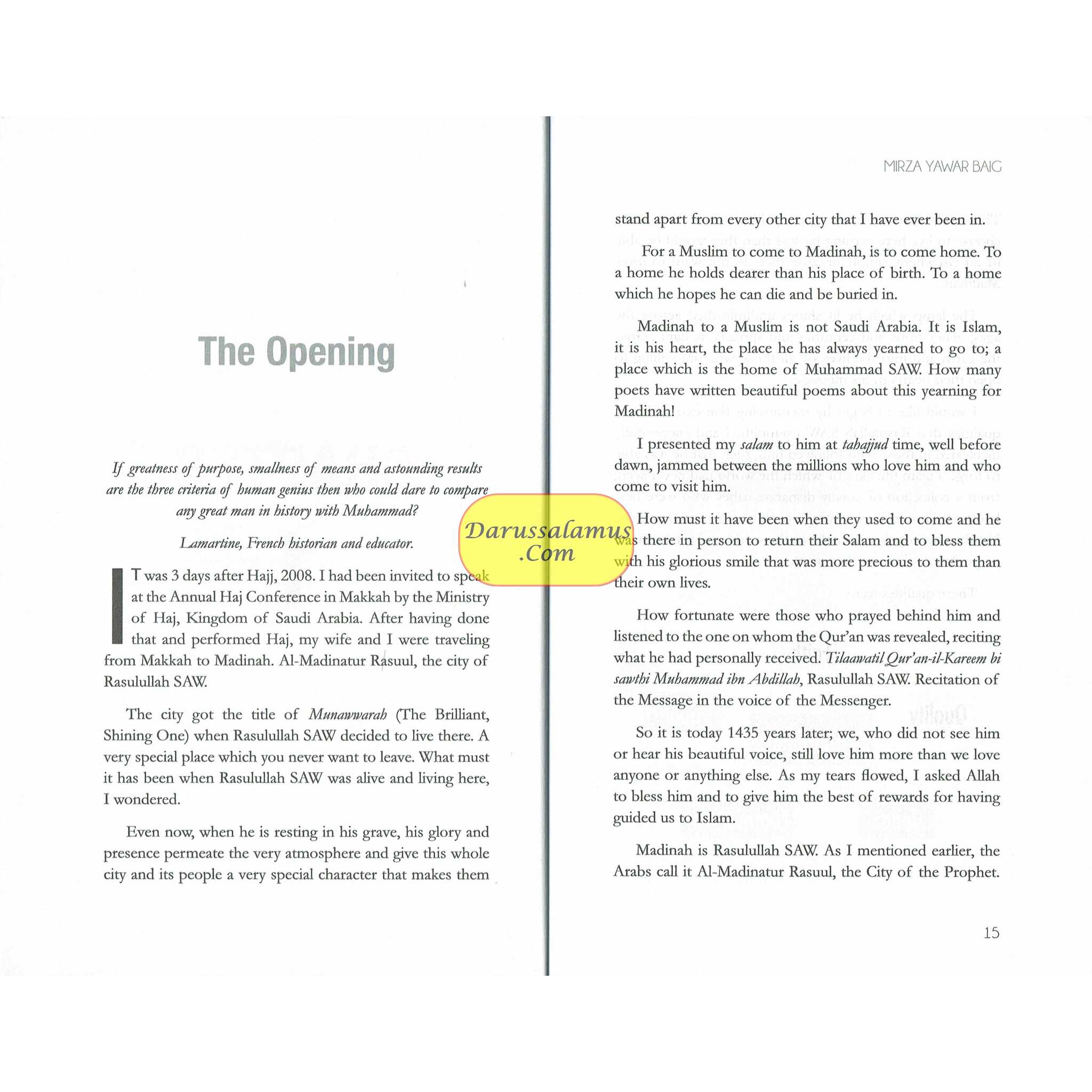 Leadership Lessons From The Life Of Rasulullah By Mirza Yawar Baig、mySite、topwebapps