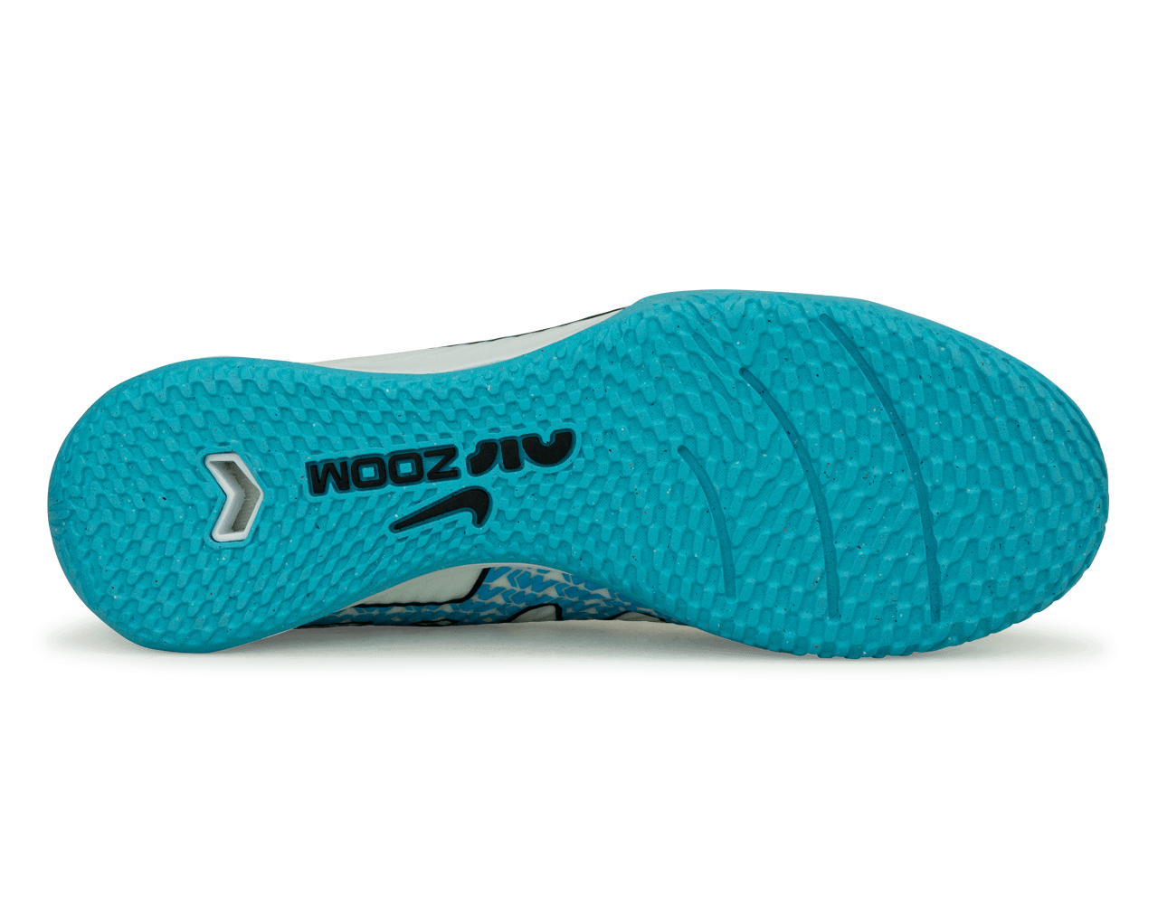 Nike Men's Zoom Mercurial Superfly 9 Academy IC White/Pink Blast、mySite、noshort