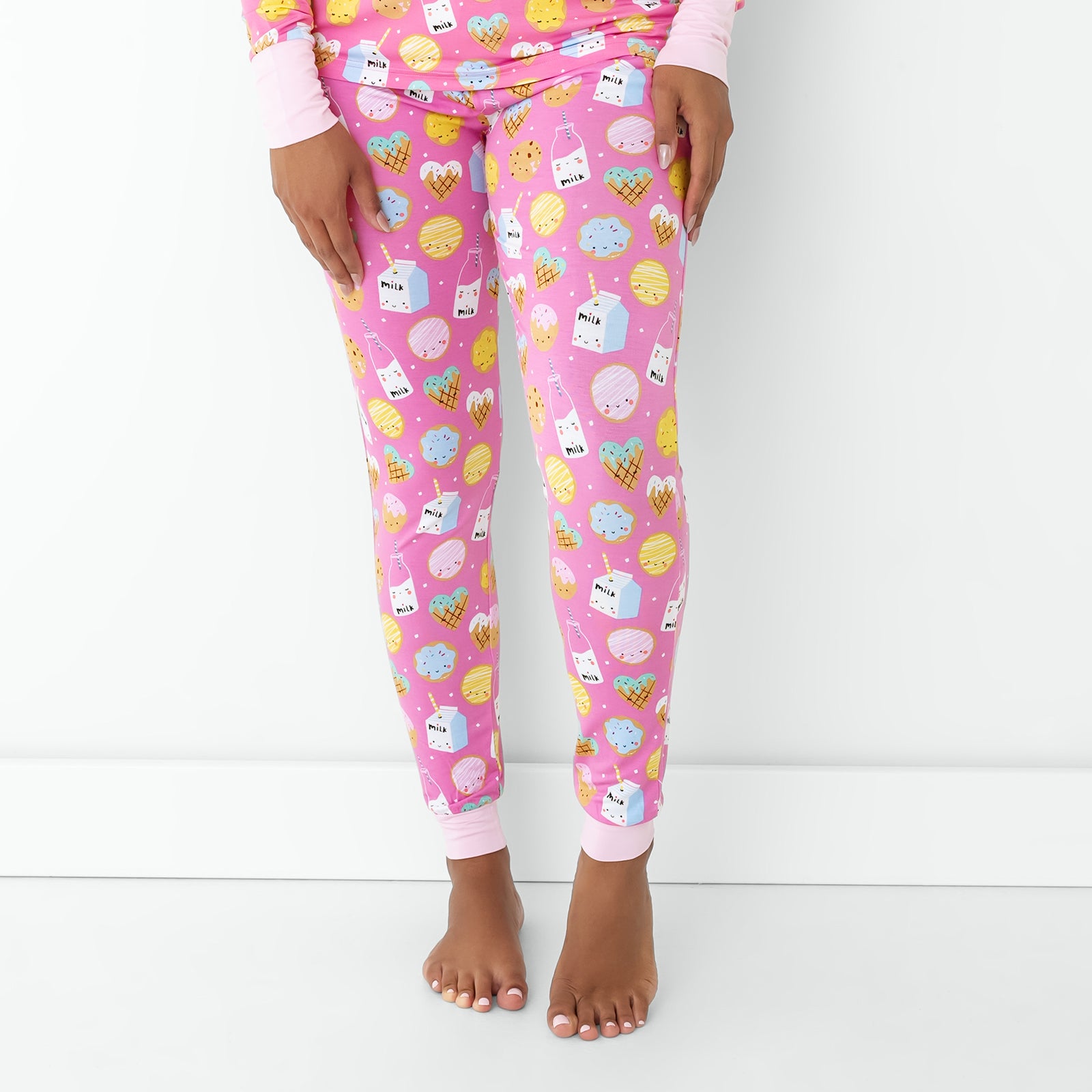  Pink Cookies & Milk Women's Pajama Pants、mySite、layawaytickets