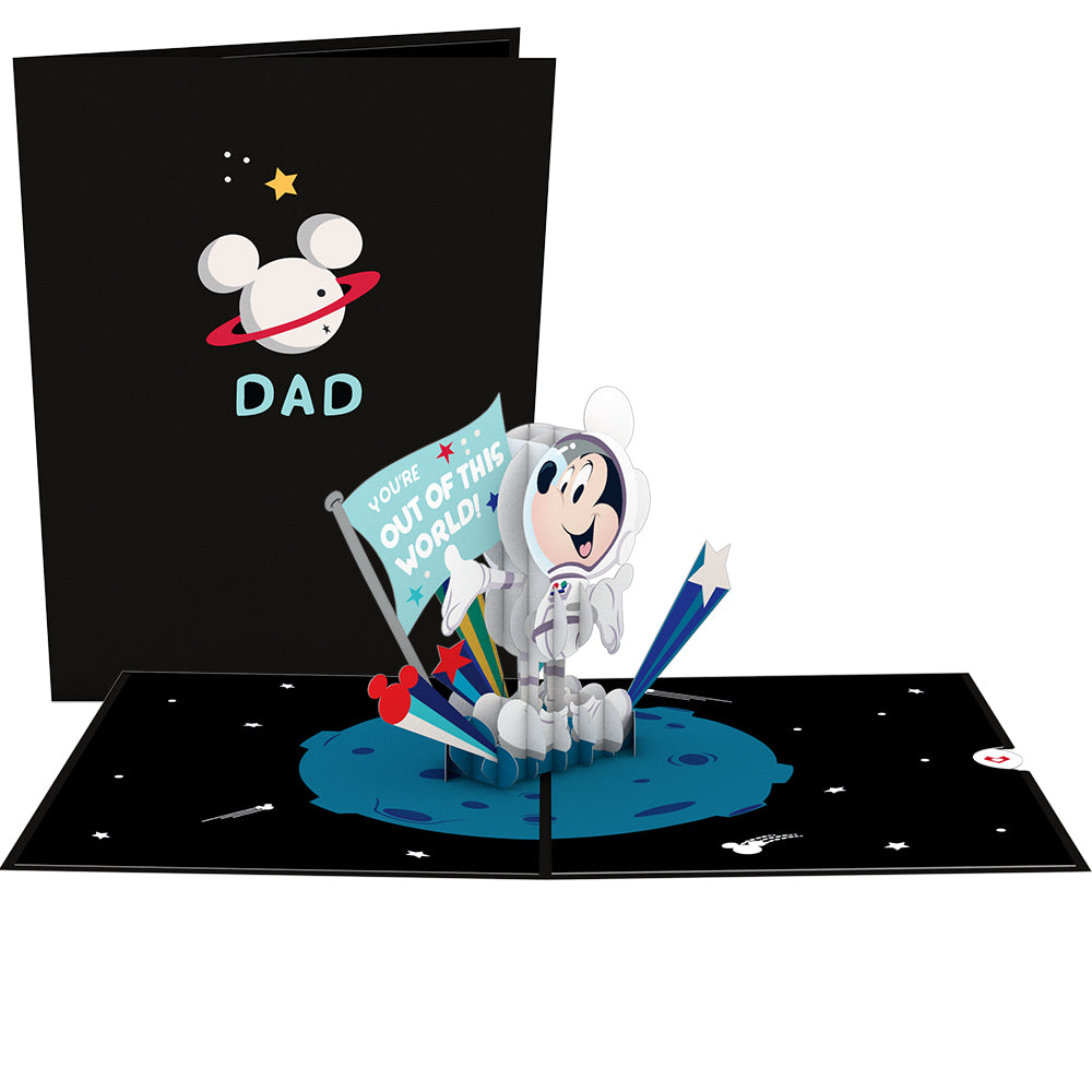 Disney's Mickey Mouse: Out of This World Dad Pop-Up Card、mySite、solidvoid
