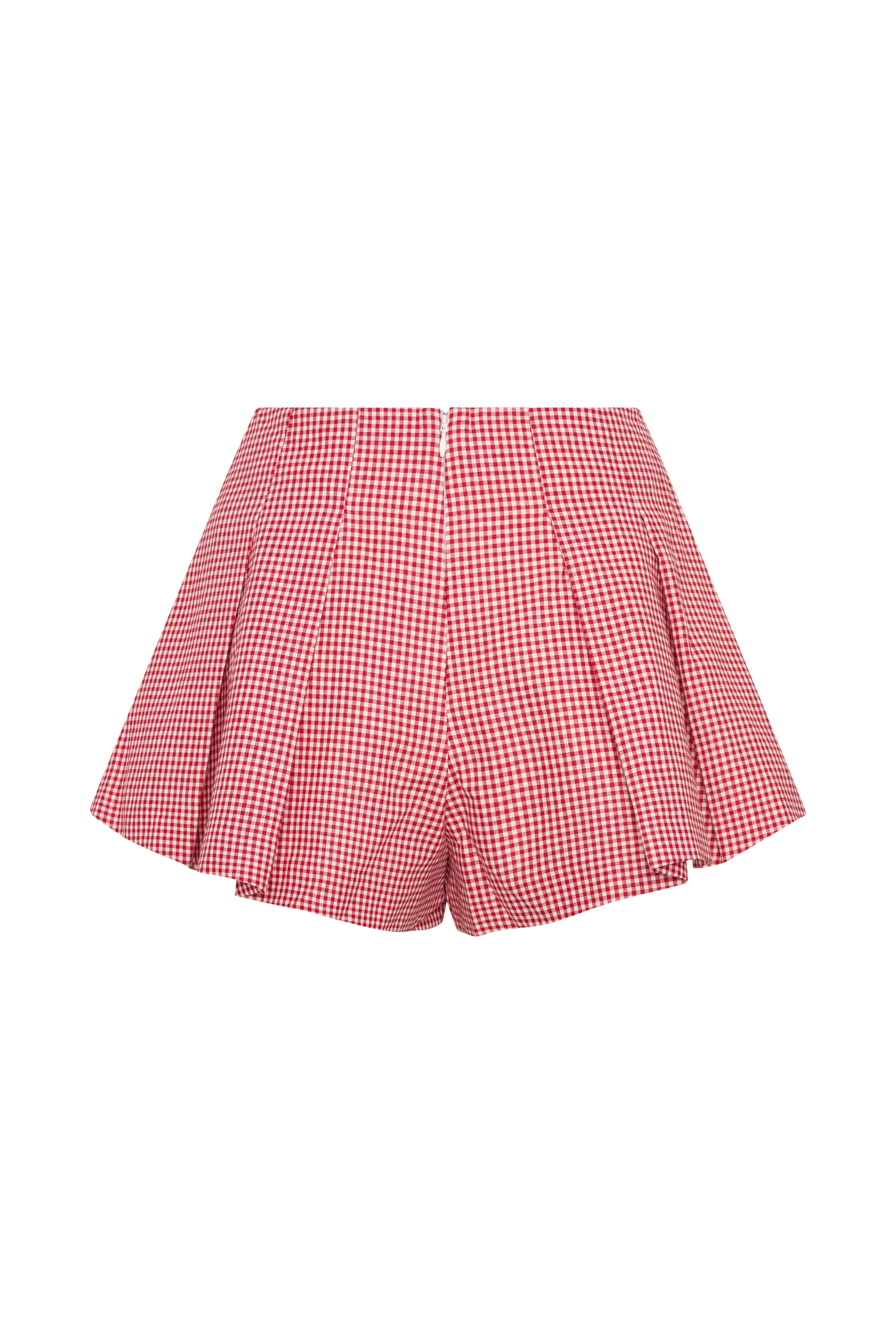 Issy Shorts - Red Gingham、mySite、solidvoid