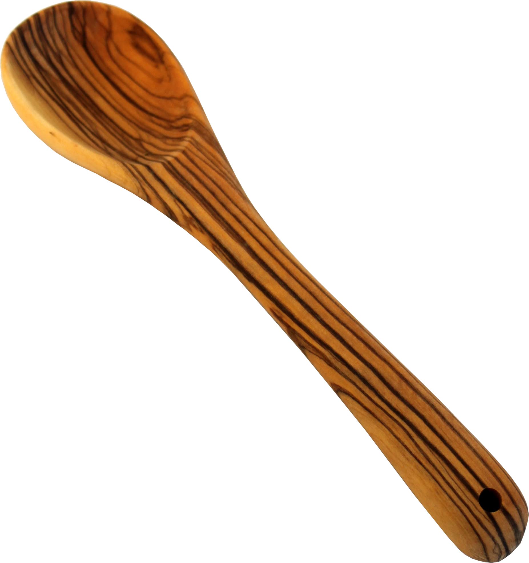  Holy Land Market Olive Wood Handcrafted Olive Wood Spoon, for Cooking, Eating or Serving ( 8 Inches )、mySite、elrpsem3k