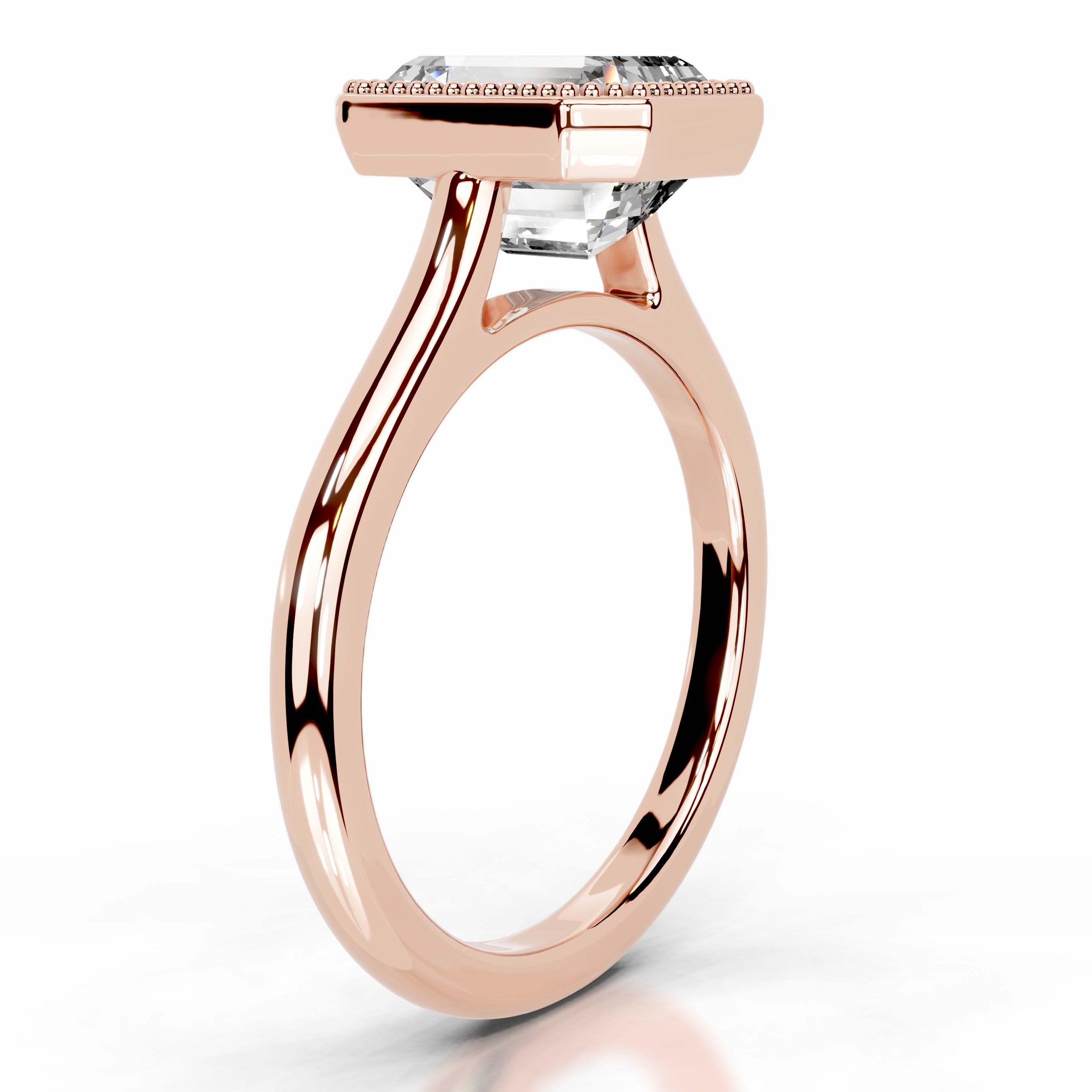 Eunice Lab Grown Diamond Ring - 14K Rose Gold、mySite、hinf8tx79