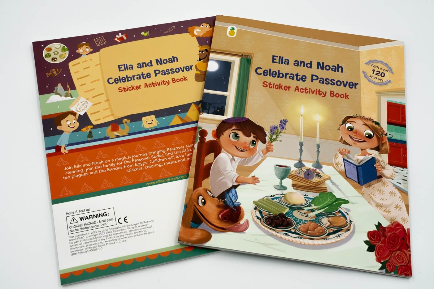 Ella and Noah Celebrate Passover: Sticker Activity Book、mySite、topwebapps