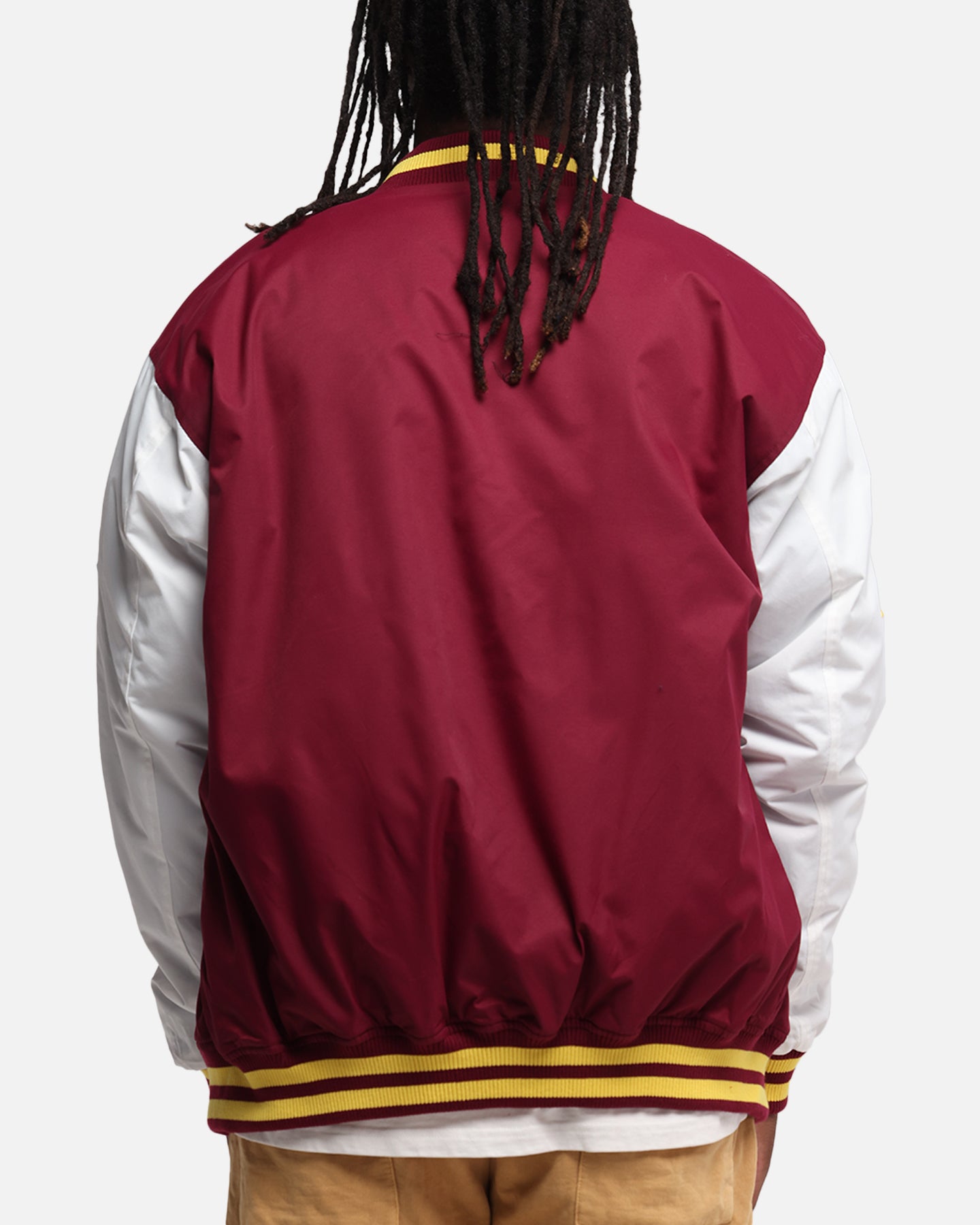 Bleacher Athletic Brisbane Broncos NRL 1908 Baseball Varsity Jacket Official Team Colour、mySite、zt4zffjzw