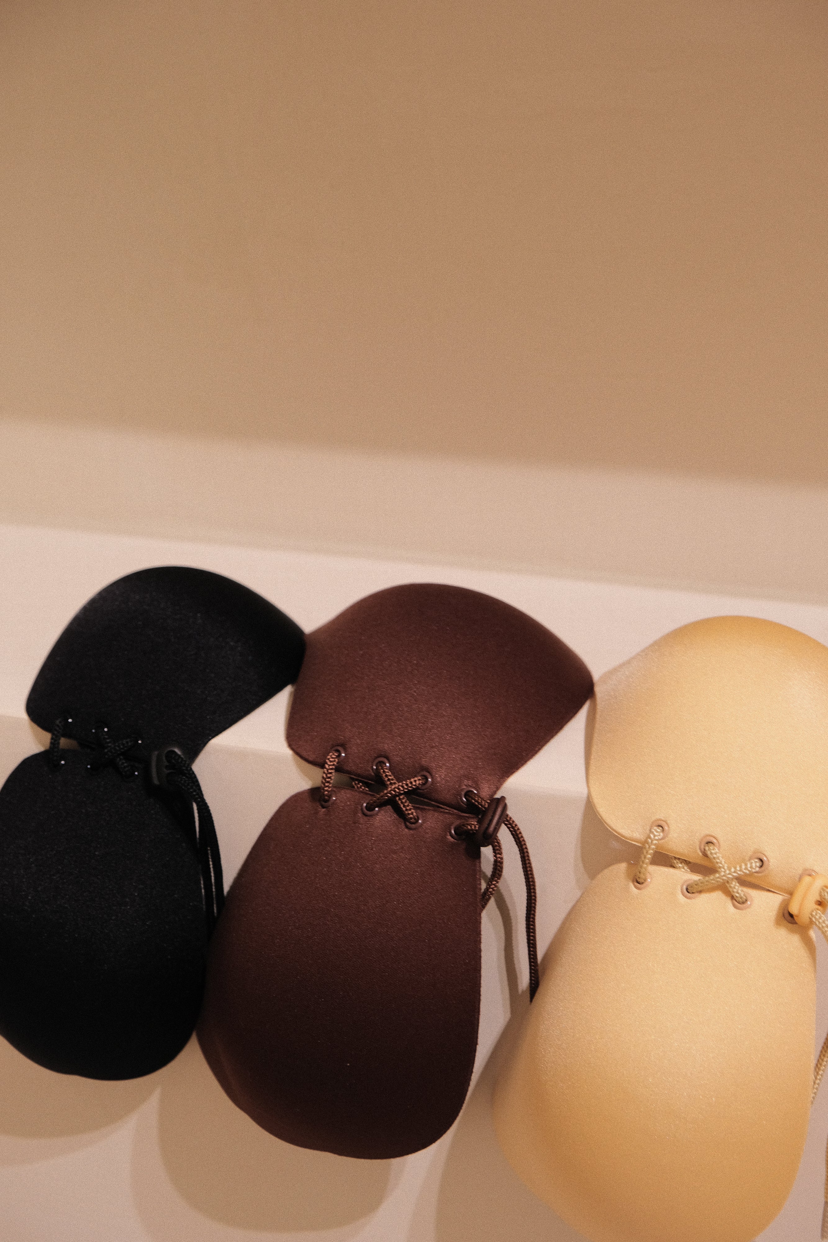 Stick It! Strapless Stick On Bra - Brown、mySite、solidvoid