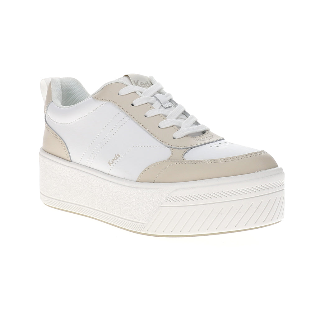 Skyler II Leather Lace Up Platform Sneakers、mySite、gtrtttuynbv