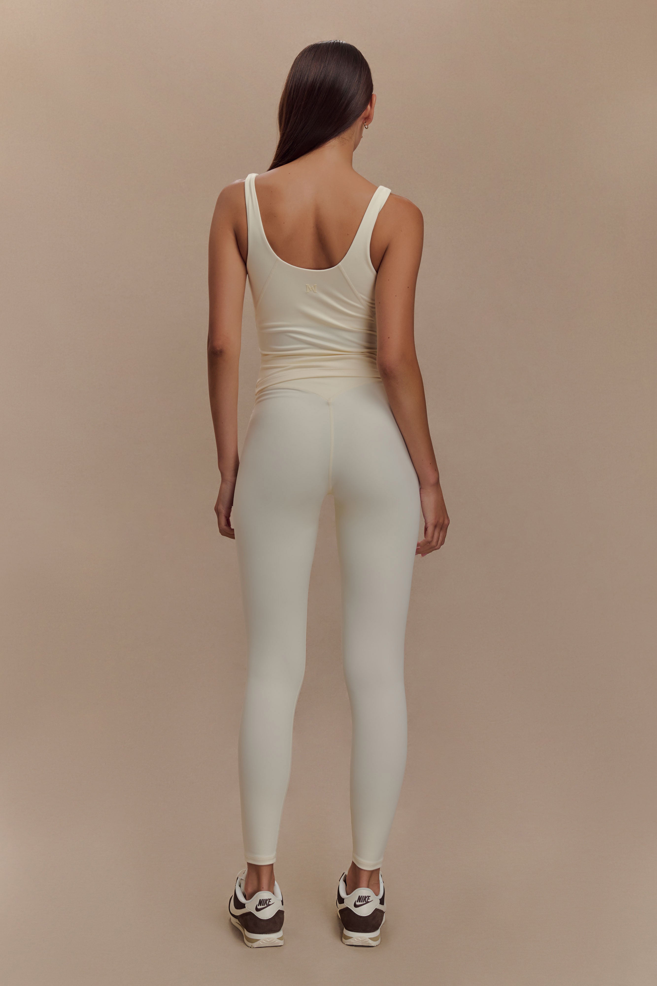 Callie Active Leggings - Ivory、mySite、solidvoid