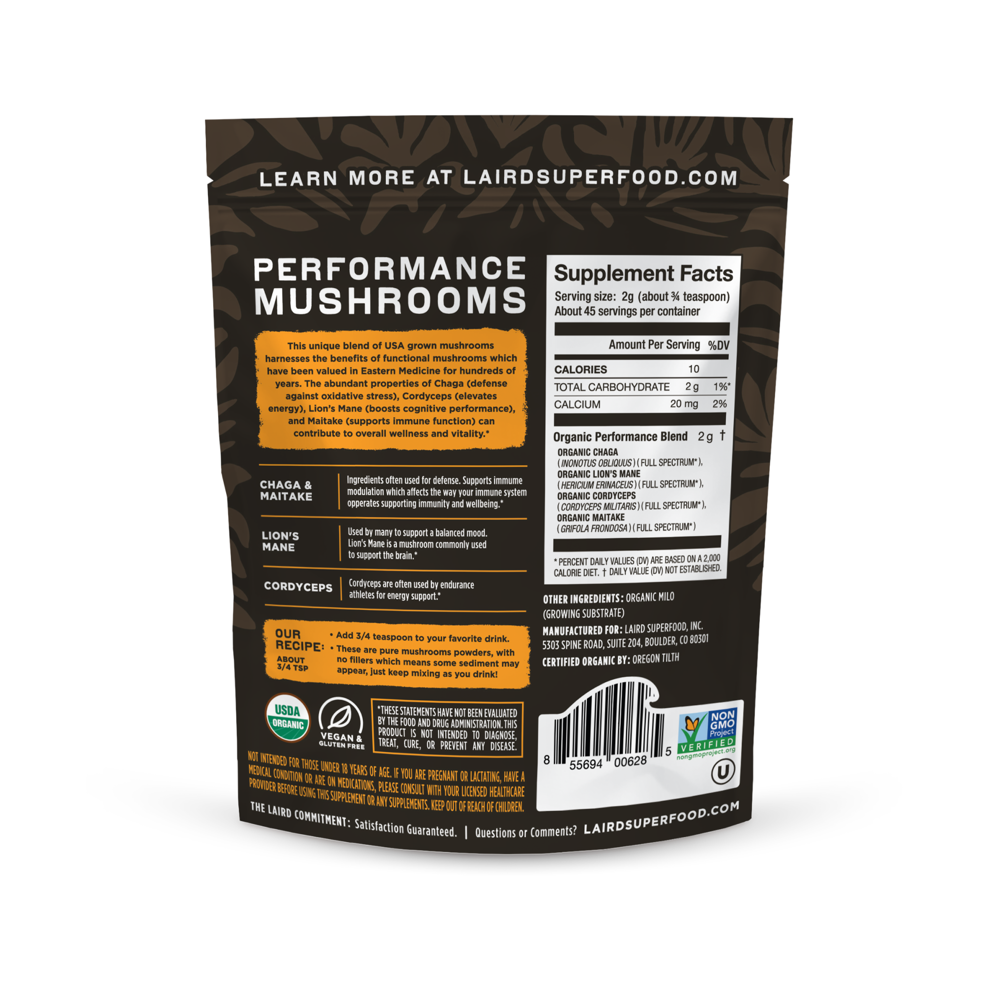 Organic Performance Mushrooms、mySite、gigharbornorthrealestate