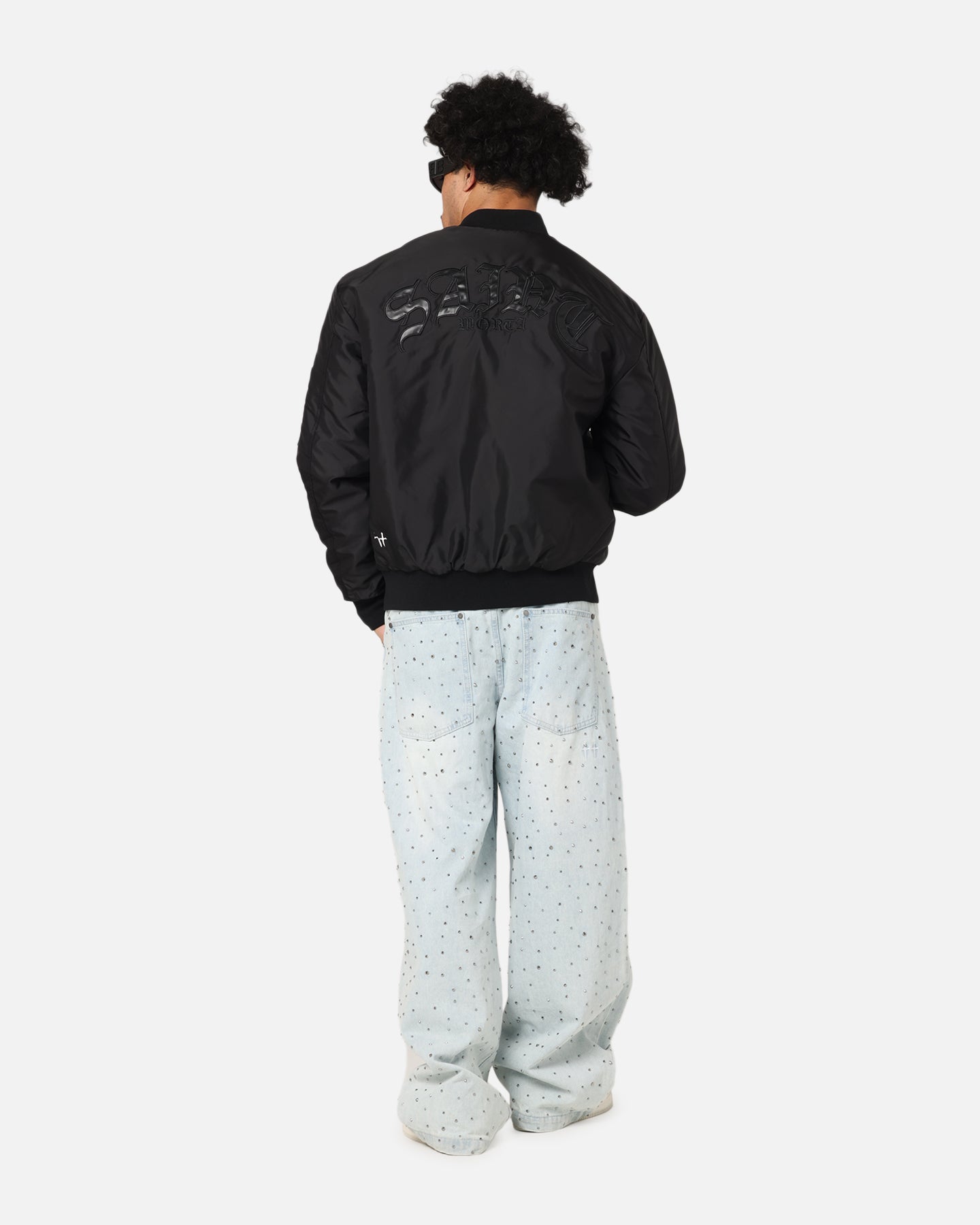 Saint Morta Gothic Noir Bomber Jacket Black、mySite、zt4zffjzw