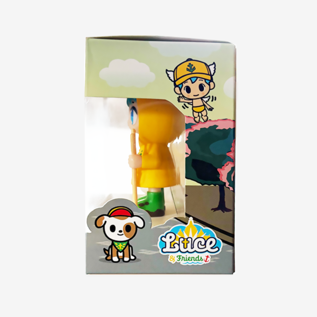 Luce Mascotte del Giubileo 2025 Pop 3D vinyl figure、mySite、topwebapps