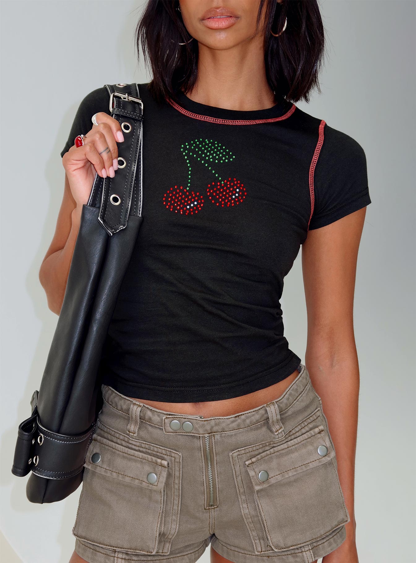 Cherrie Kisses Top Black、mySite、solidvoid