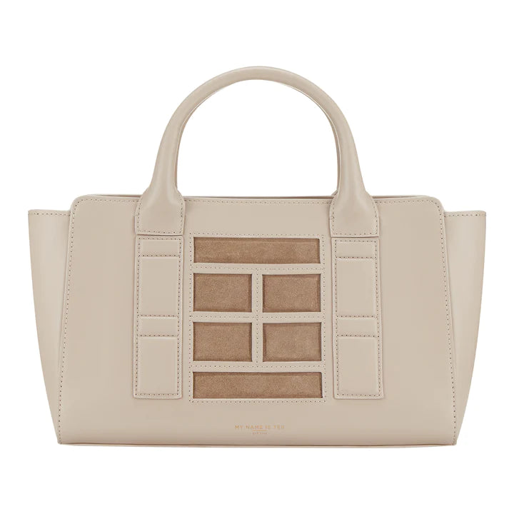 My Name is TED Compact Door Bag, Taupe、mySite、noshort