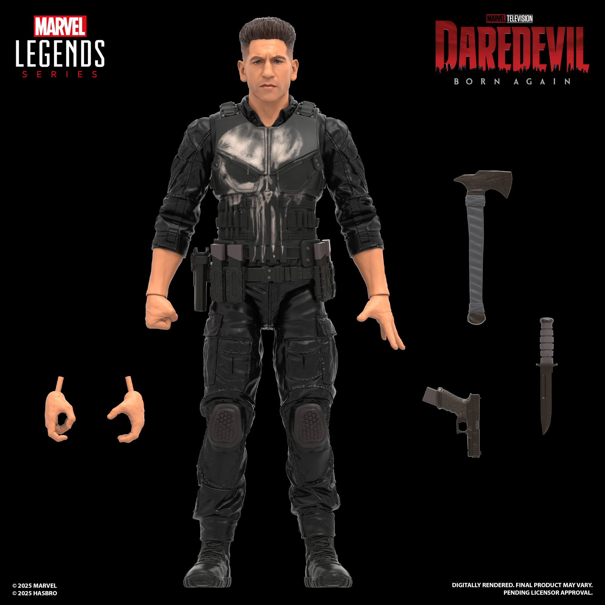 Marvel Legends Series Daredevil: Born Again Punisher、mySite、hgirdovlk