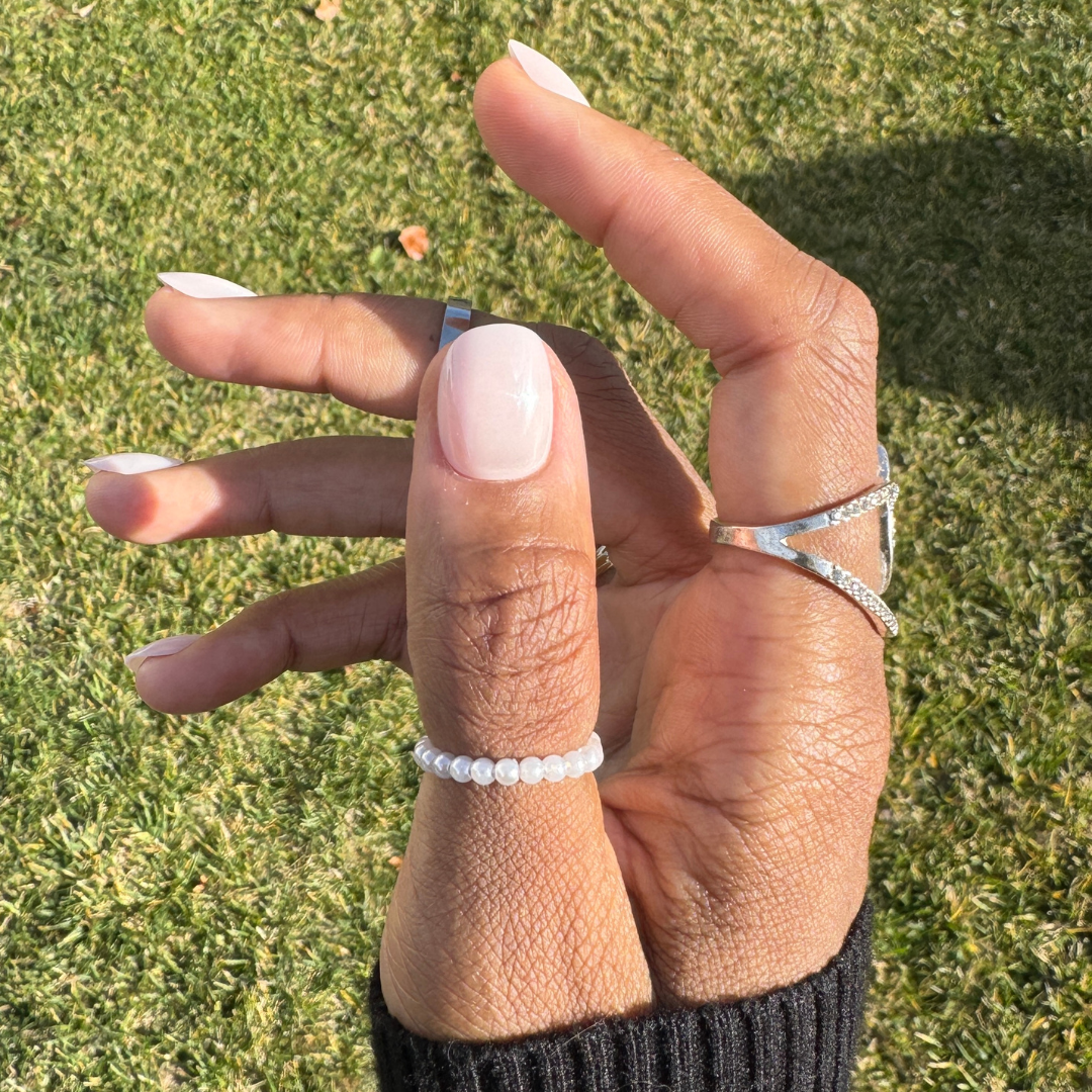 Sugar Glaze - Press-On | Extra Short | Round、mySite、solidvoid