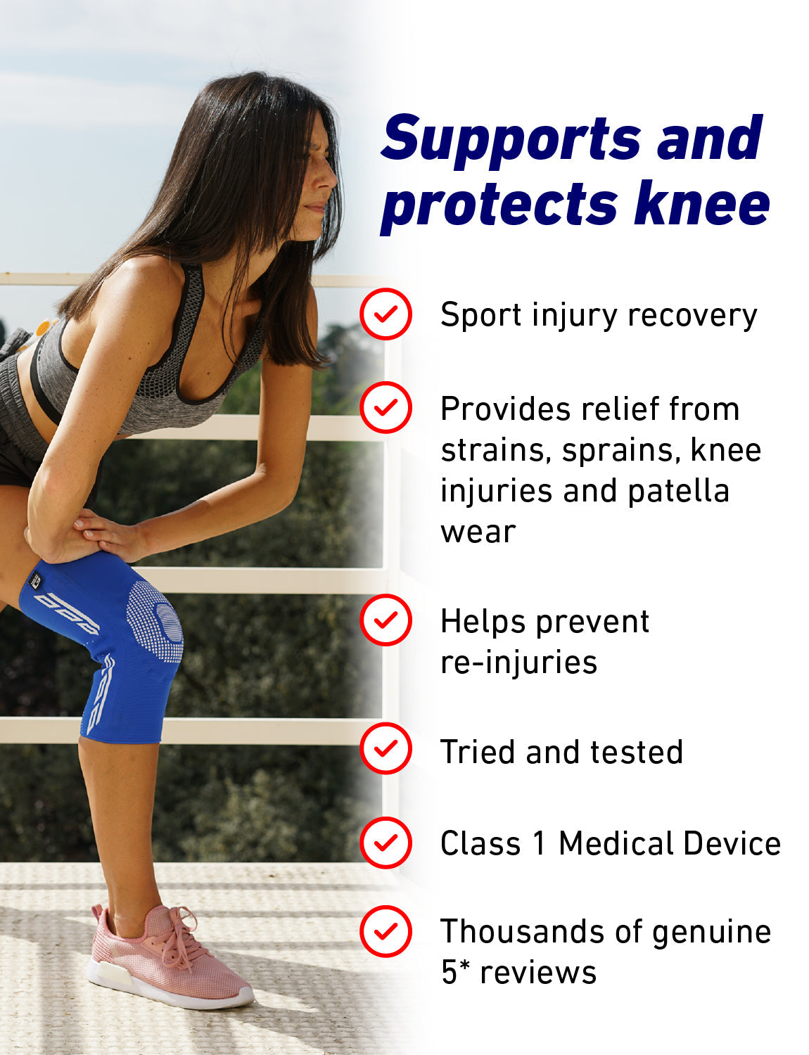  Airflow Plus Stabilized Knee Support with Silicone Patella Cushion、mySite、preschool7hills